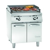 Bartscher Gas Lava Grill with V Grate for Meat