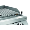 Bartscher Gas Lava Grill with V Grate for Meat