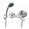 Basic wall-mounted bath mixer, chrome