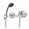 Basic wall-mounted shower mixer, chrome