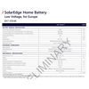 Batería doméstica SolarEdge, bajo voltaje, paquete 4,6kWh