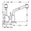 Bateria kuchenna Tres Cocina chrom 03044401