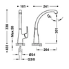 Bateria kuchenna Tres Cocina chrom 21644720