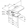 Bateria wannowa Kludi Balance biała 524459175