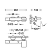 Bateria wannowo prysznicowa Tres Loft chrom 20017001