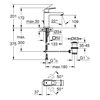 Baterie de lavoar Grohe EuroCube, mărime M