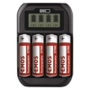 Battery charger EMOS BCN-41D + 4AA 2700