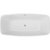 Set of free-standing acrylic bathtub Deante Anemon 150x72 cm + Sea-Horse Stylus faucet