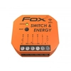 SINGLE Wi-Fi RELAY 230V WITH SWITCH ENERGY FOX NETWORK PARAMETERS MONITORING FUNCTION