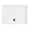 Besco Alpina Slimline rectangular shower tray 100 x 80 cm with housing - additional 5% DISCOUNT with code BESCO5