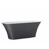 Besco Assos S-line Glam Freestanding Bathtub 160 graphite - ADDITIONALLY 5% DISCOUNT ON CODE BESCO5