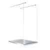 Besco Aveo Due Walk-In shower wall 120x195 cm - additional 5% DISCOUNT with code BESCO5
