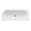 Besco Avita Slim asymmetrisk badekar 160x75 tilbage - YDERLIGERE 5% RABAT FOR KODE BESCO5