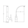 Besco Decco I gold washbasin tap - ADDITIONALLY 5% DISCOUNT ON CODE BESCO5