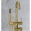 Besco Illusion I free-standing bathtub faucet, gold - additional 5% DISCOUNT with code BESCO5