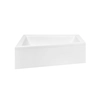 Besco Intima asymmetric bathtub casing 150x85 left - ADDITIONALLY 5% DISCOUNT FOR CODE BESCO5