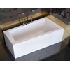 Besco Intima asymmetric bathtub casing 160x90 right - ADDITIONALLY 5% DISCOUNT FOR CODE BESCO5