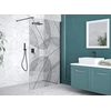 Besco Leafy Walk In shower wall 120x200 cm - επιπλέον 5% ΕΚΠΤΩΣΗ με κωδικό BESCO5