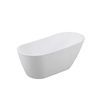 Besco Melody Freestanding BathBan 150 περιλαμβάνει μαύρο κάλυμμα σιφονιού με υπερχείλιση - ΕΠΙΠΛΕΟΝ 5% ΕΚΠΤΩΣΗ ΓΙΑ ΚΩΔΙΚΟ BESCO5