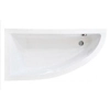 Besco Praktika asymmetric bathtub 140x70 left - ADDITIONALLY 5% DISCOUNT FOR CODE BESCO5