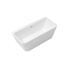 Besco Varya Freestanding Bathtub 150 + siphon cover with white overflow - additional 5% DISCOUNT with code BESCO5