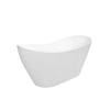 Besco Viya Freestanding Bathtub 170 included click-clack set, white, cleaned from the top - Additionally, 5% discount for the code BESCO5