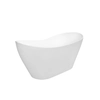 Besco Viya szabadon álló fürdőkád 170 a csomagban klikk-clack készlet, fehér, felülről tisztítva - Ezenkívül 5% kedvezmény a BESCO5 kódra