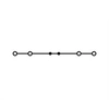 Biberon 4-przewodowa de croazieră1,5 mm pentru aplicații Ex e II Etichetare laterală și centrală pentru șina TS 35 X 15 și 35 X 7,5 CLEMĂ PENTRU CUVIĂ1,50 mm gri