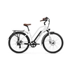 Bicicletta elettrica da donna Varaneo Trekking bianca;14,5 Ah /522 wh; ruote 700*40C (28")