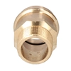 Bico adaptador, rosca externa,35x1 imprensa de bronze B