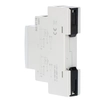 Bistabiel relais BIS-411B met knop voor handmatige bediening, montage op DIN-rail