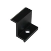 Black end clamp 30mm photovoltaics