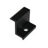 Black end clamp 40mm photovoltaics