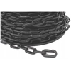 BLACK PLASTIC CHAIN 6MM x 25M ROLL LP8R