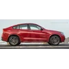 BMW X4 - CHROME lister til dekorative krom sidedøre