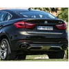 BMW X6 F16, F86 14+ CHROME JUOSTELĖ Liuko bagažinė 5C