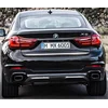 BMW X6 F16, F86 14+ CHROME JUOSTELĖ Liuko bagažinė 5C