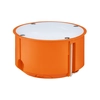 Boîte d&#39;encastrement en plâtre avec vis, orange P 70f