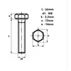 Болт с шестостенна глава A2 M10*30mm