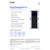 Borne de recharge CityCharge Mini2 (Elinta Charge) | 2x22kW | 3 Phases