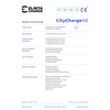 Borne de recharge CityCharge V2 (Elinta Charge) | 2x22kW | 3 Phases