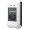 Borne de recharge pour voiture électrique KEBA Wallbox P30, trois phases,22 kWh, type 2, Prise, RFID