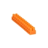 Bornier fileté thermoplastique LTF12-16.0 orange, STANDARD