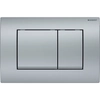 Bouton affleurant Delta30, avant, chrome mat