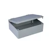 Box 250x190x90mm kopplingsdosa i aluminium med dörr - gångjärn IP67 IK09