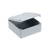 Box 250x250x110mm aluminum junction box distribution with door - hinges IP67 IK09