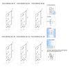 Box doccia pieghevole Rea Fold N2 70 x 70 cm - ulteriore SCONTO 5% con codice REA5