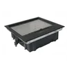 Box embedded in the floor 12 modules IP30 IK10 compatible with TEM modular equipment