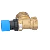 Brass safety valve HBA713 1" 6bar for water installations