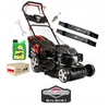 Briggs &amp; Stratton Benzin-Rasenmäher 51cm 161cc Fahren Sie schwarz